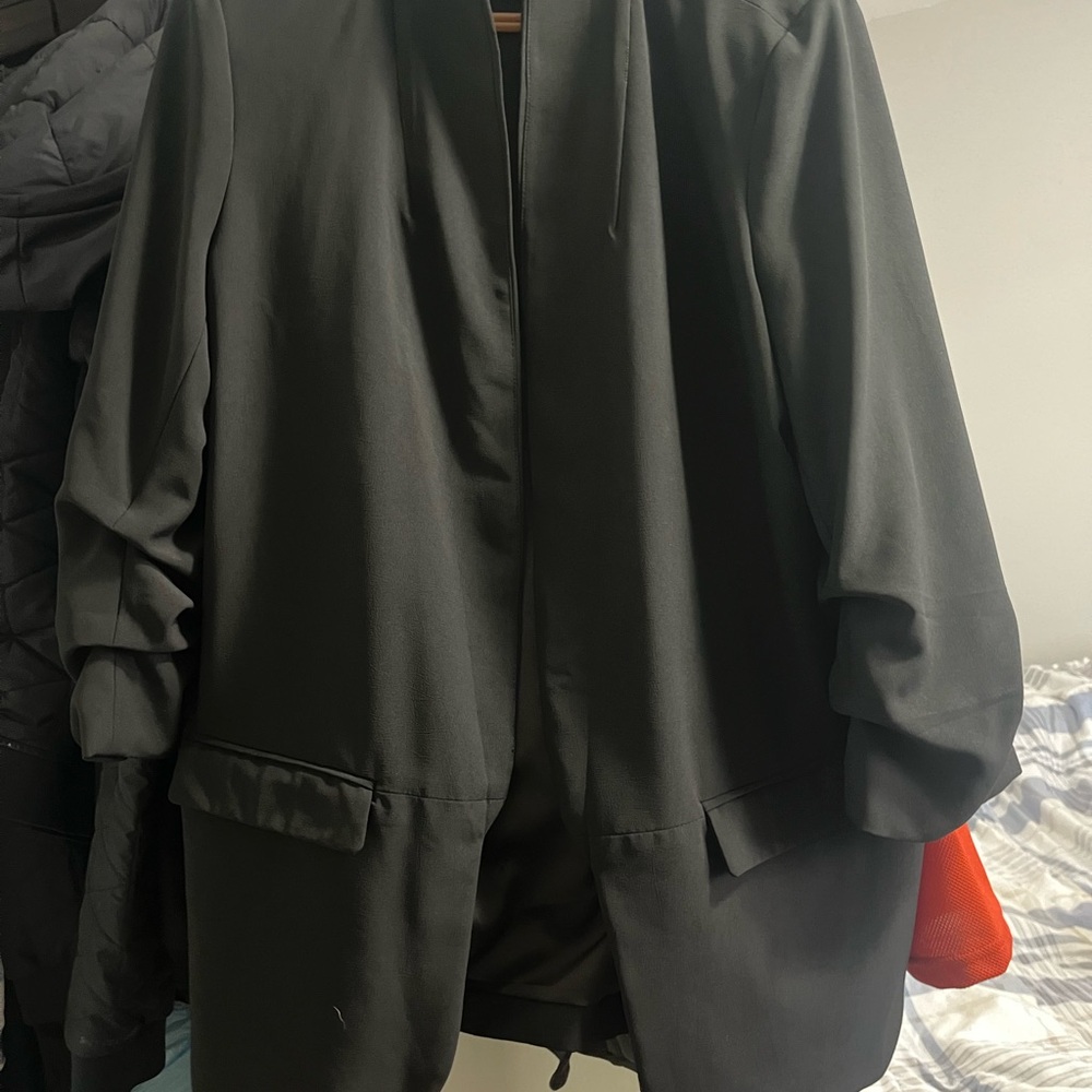 DR2 black  blazer  Coat